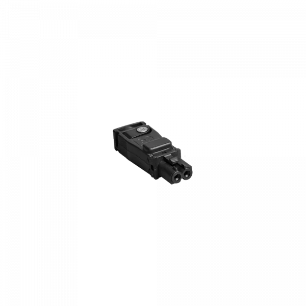 Lumiparts Lumiparts Lupa-con connector female plat zwart EPCOM/2