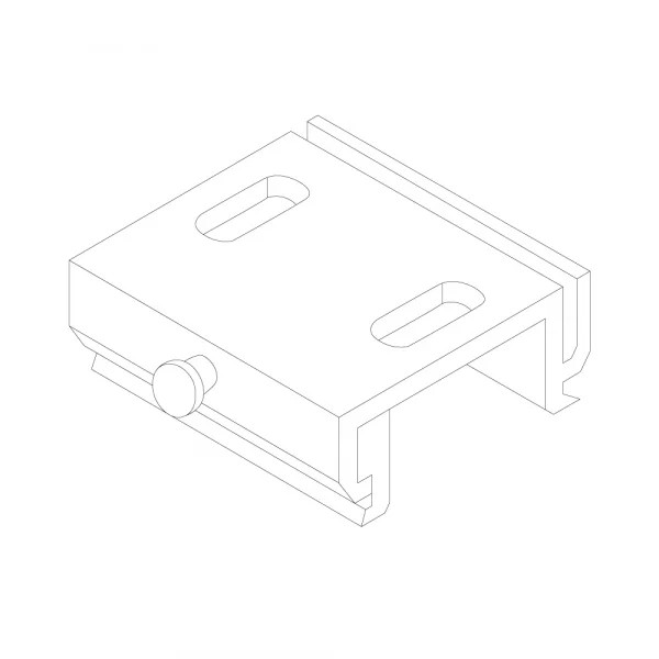 Lumiparts Ivela 7607-00-00 Plafondbeugel aluminium foto 1