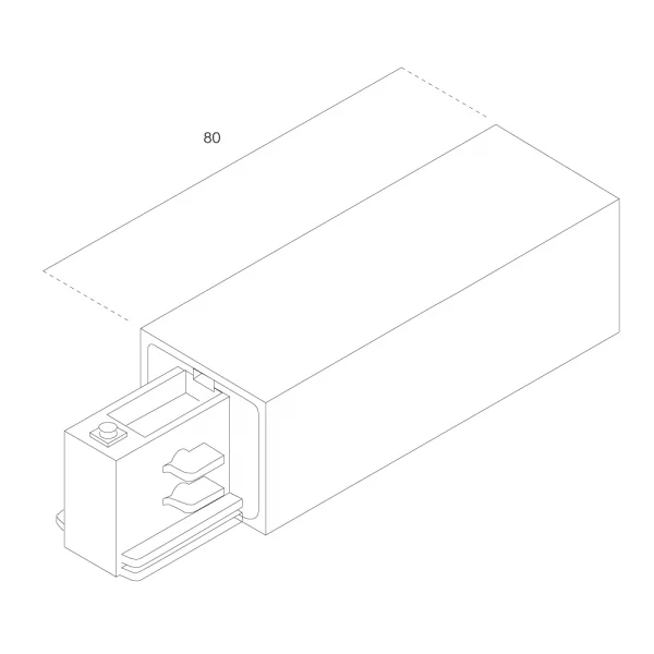 Lumiparts Lumiparts Ivela 7652-10-W31 Aansluitstuk 3-f V aarde r. wit
