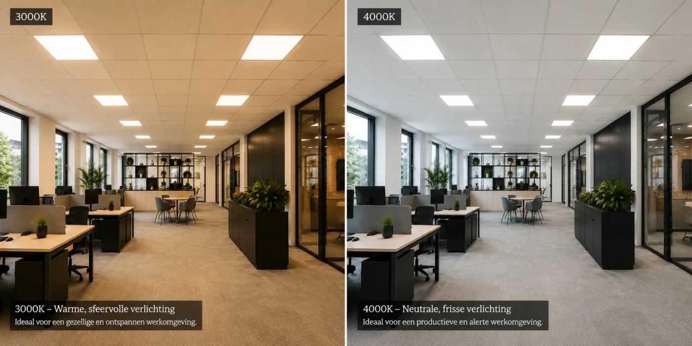 De juiste lichtkleur voor kantoorverlichting
