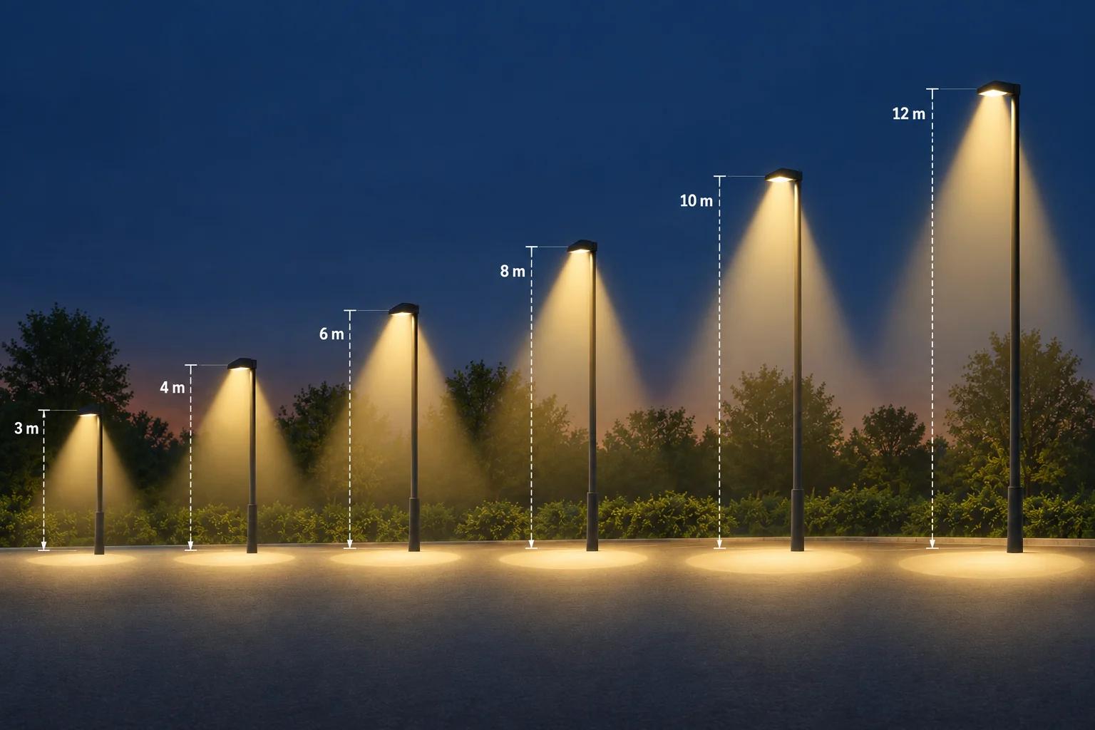Buitenverlichting Hoeveel lumen op welke hoogte?
