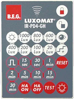 BEG Luxomat Toebeh./onderdelen bewegingssensor