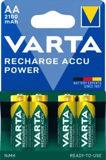 Varta Recharge Accu Power LED Batterij, oplaadbaar