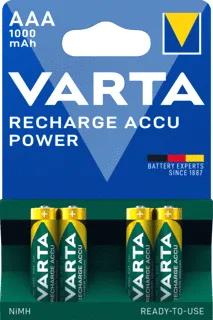 Varta Recharge Accu Power LED Batterij, oplaadbaar