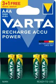 Varta Recharge Accu Power LED Batterij, oplaadbaar