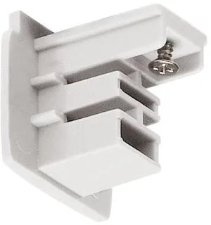 SLV - s track system - Endcap RAL9016 - EINDKAP S-TRACK 3F-RAIL W - Toebeh. 3 fase rail