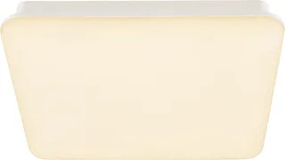 SLV sima Sensor CW LED niet uitwisselbaar vierkant armatuur 30x30cm - 2200lm - 24W - 3000K - IP44