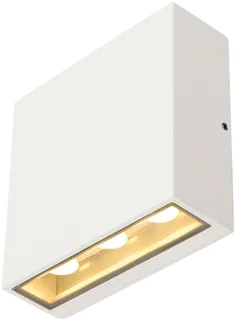 SLV - quad - BIG UP/DOWN WL white - WI 3K - waterdicht portiek armatuur