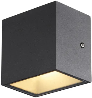SLV - sitra - S WL SINGLE ANTRHACITE - W 3/4K - waterdicht portiek armatuur