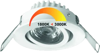Megaman RICO LED Inbouwspot 10W 500lm 1800-3000K