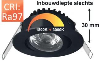 Megaman RICO LED Inbouwspot 10W 500lm 1800-3000K