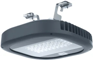 Performance in lighting THEOS GLASS LED Straat- en pleinverlichtingsarm. 70W 9654lm 4000K