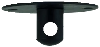Bailey Ceiling Wall Cord Grip Black