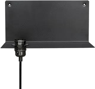 Bailey - bailum ceiling/wall - Wall ledge - METAL E27 BL - Led opbouw armatuur