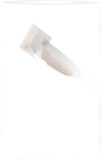 Bailey Ceiling Wall Cord Grip Tube Plastic White