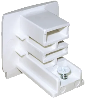 Lumiko - euro 3 fase rail accessoires - LR EINDKAP W - - Spanningsrails