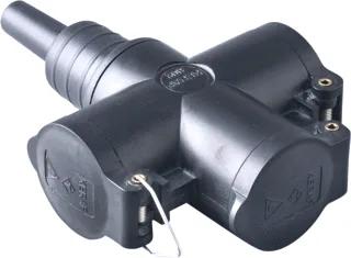 Keraf 802 LED Koppelcontactstop (geaard)