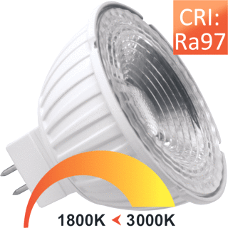 Megaman Megaman Dim to warm LED-lamp 6W 430lm 1800-3000K GU5,3