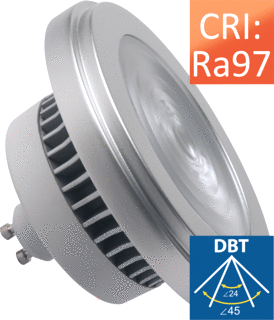 Megaman DBT LED-lamp 11W 800lm 2800K GU10 foto 1