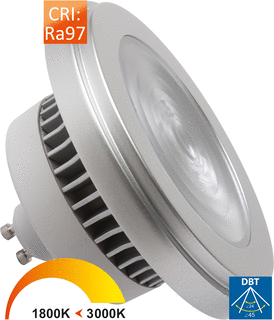 Megaman Dim to warm LED-lamp 10W 680-720lm 1800-3000K GU10