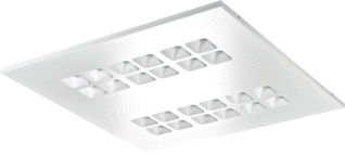 Norton CUBIQ-I WIT LED Paneel 60x60cm 24W 3500lm 4000K CUB-I D 2L3SW