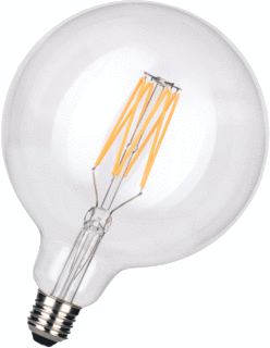 Bailey LED Filament Globe LED-lamp 8W 1100lm 2700K E27 foto 1