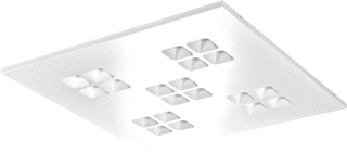 Norton CUBIQ-I WIT LED Paneel 60x60cm 20W 3000lm 4000K