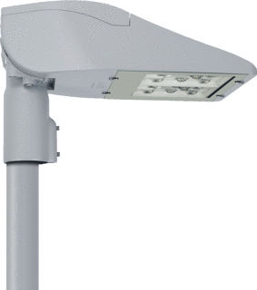 Disano Rolle LED Straat- en pleinverlichtingsarm. 43W 4613lm 4000K