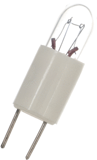 Bailey Subminiature Indicatie- en signaleringslamp 0.88W 2700K Bi-pin T1 BI-PIN 2.5V 350MA