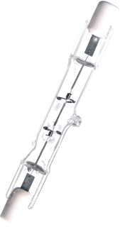 Bailey Hoogvolt halogeenlamp z reflector 100W 3000K R7s