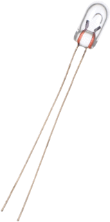 Bailey Bailey Subminiature Indicatie- en signaleringslamp 0.63W 2700K Draadeind