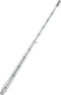Bailey Hoogvolt halogeenlamp z reflector 1500W 2900K R7s R7S 254MM 220-240V