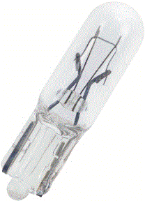 Bailey Bailey Subminiature Indicatie- en signaleringslamp 1.12W 2700K W2 x 4,6d