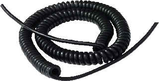 Ratio Electric Coiled cord LED Aansluitleiding