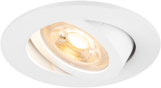 SLV SLV New Tria LED Downlight 10W 705lm GU10 NEW T RND GU10 WI