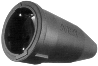 Keraf 622 LED Koppelcontactstop (geaard)