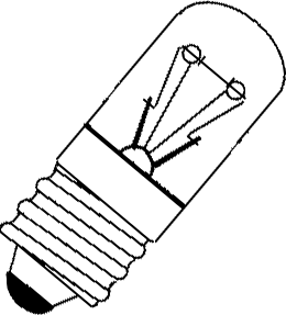 Orbitec Orbitec Miniatuur schroef lamp Indicatie- en signaleringslamp 2W E10 30V 60MA E10 DS10