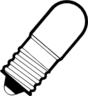 Orbitec Orbitec Miniatuur schroef lamp Indicatie- en signaleringslamp 5W E10 230V 5MA E10 DS10