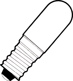 Orbitec Orbitec Miniatuur schroef lamp Indicatie- en signaleringslamp 15W E14