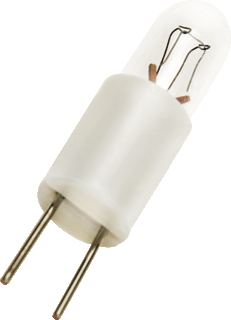 Bailey Subminiature Indicatie- en signaleringslamp 1.12W 2700K Bi-pin foto 1