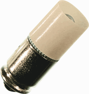 Bailey Subminiature Indicatie- en signaleringslamp 0.38W Midget grooved foto 1