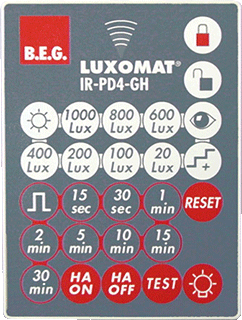 BEG Luxomat Toebeh./onderdelen bewegingssensor
