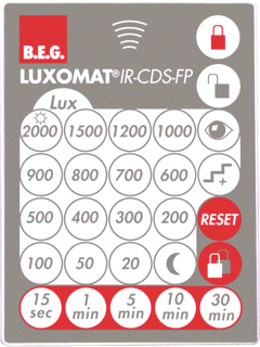 BEG BEG Luxomat Toebeh./onderdelen bewegingssensor