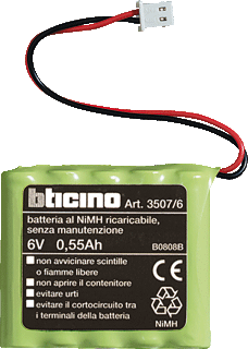 Bticino Bticino My Home LED Batterij, oplaadbaar