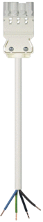 Wieland GST18i4 Patchkabel inst.bare gebouwinstall.