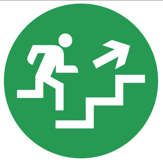 Performance in lighting DROP LED Noodverlichting pictogram