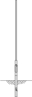 VDL Masten CVL LED Lichtmast zonder armatuur