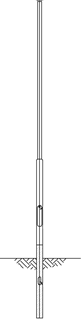 VDL Masten CVL LED Lichtmast zonder armatuur foto 1