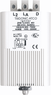 Tridonic LED Starter verlichting 600-2000W ZRM ES/C 400V