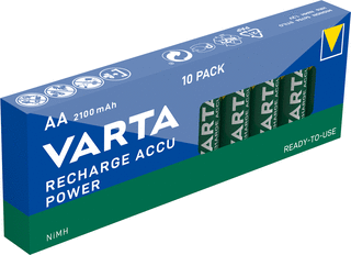 Varta Varta Recharge Accu Power LED Batterij, oplaadbaar